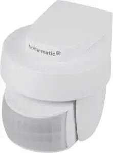 Homematic IP Smart Home Bewegungsmelder mit Dämmerungssensor – außen