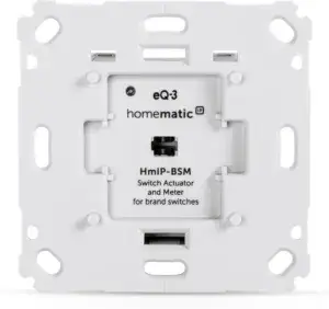 Homematic IP Smart Home Schalt-Mess-Aktor für Markenschalter