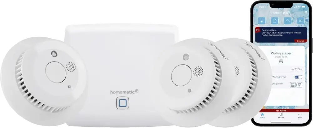 Homematic IP Smart Home Starter Set Rauchwarnmelder
