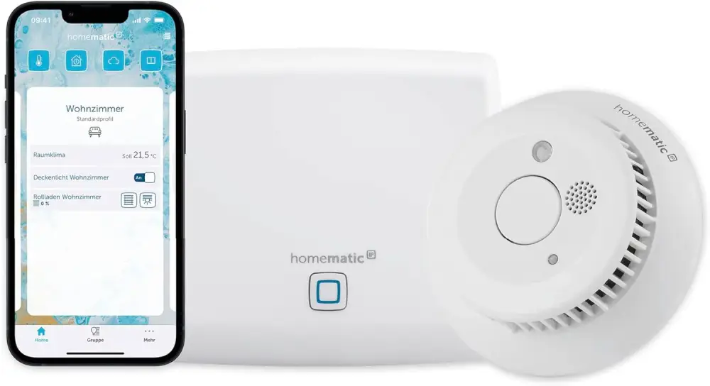 Homematic IP Smart Home Starter Set Mini – Rauchwarnmelder