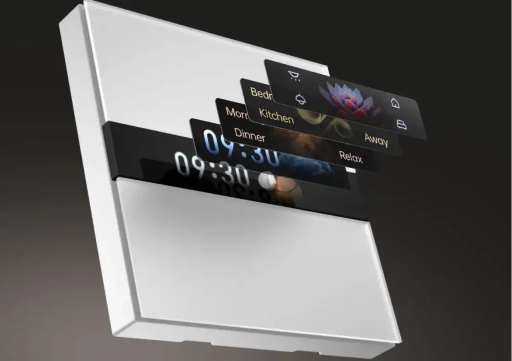 Aqara Display-Schalter V1 EU Ansicht von vorne