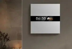 Der Aqara Display-Schalter V1 EU vereint moderne Schalter-Technologie mit einem hochauflösenden Display