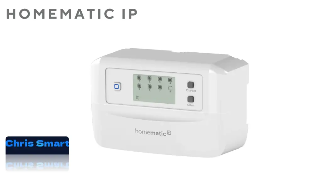 Homematic IP Fußbodenheizungscontroller 8-Kanal