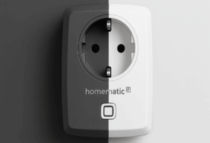 New: Homematic IP Smart Home switch socket outlet in anthracite