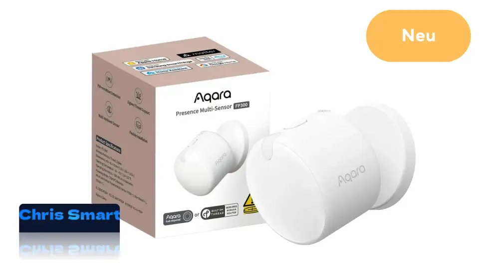 Aqara FP300 erklärt: Smart-Home-Präsenzmelder mit Zigbee, Thread & Matter
