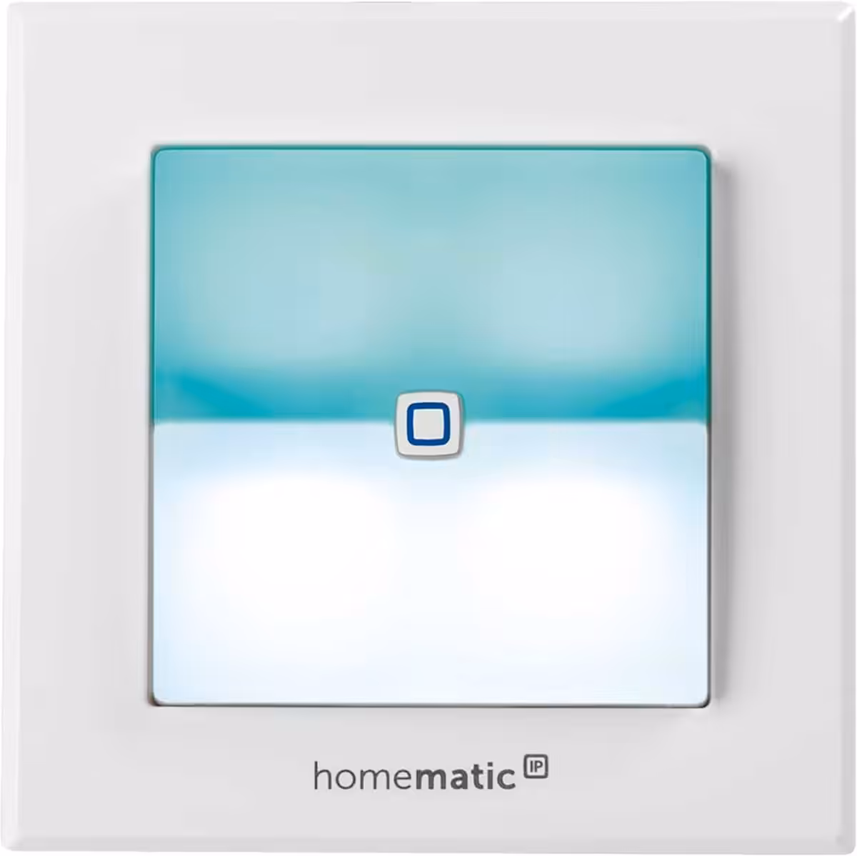 Homematic IP Smart Home switching actuator for branded switches – with indicator light