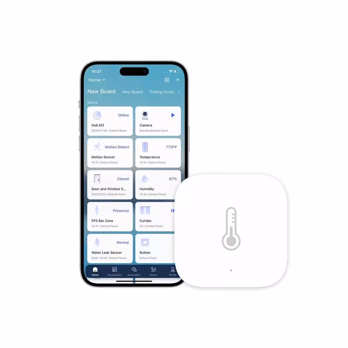 Aqara temperature and humidity sensor