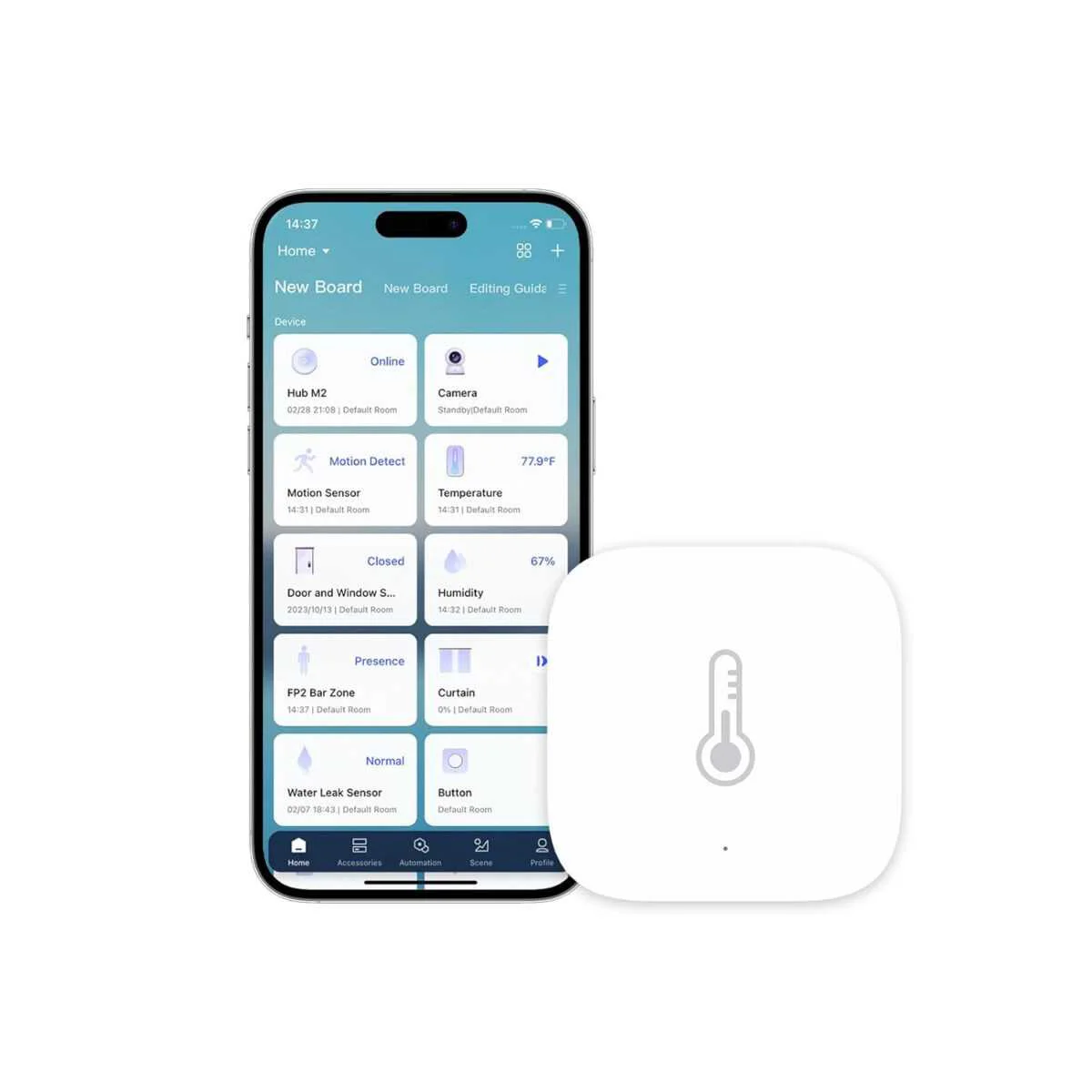 Aqara temperature and humidity sensor