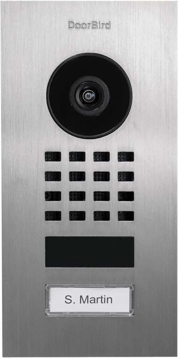 DoorBird D1101V Flush-Mounted IP Video Door Station