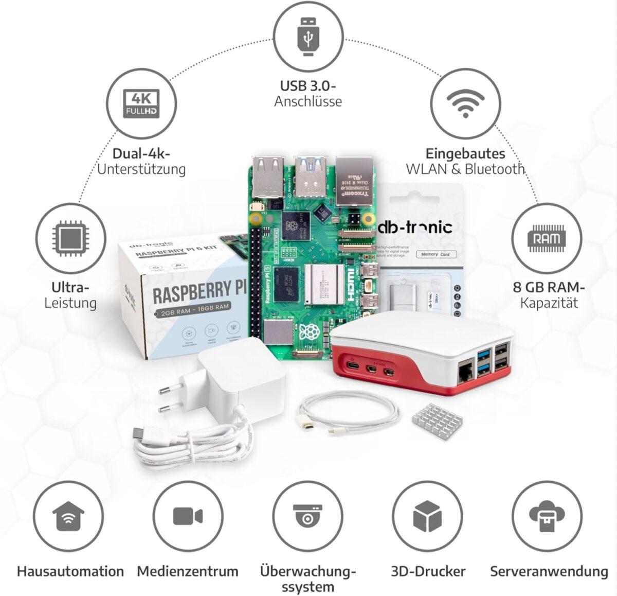 Raspberry Pi 5 8GB Starter-Kit