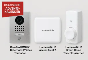 Calendario de Adviento IP de Homematic: un paquete de acceso único para un hogar seguro e inteligente