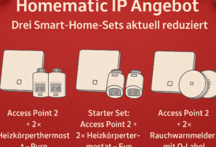 Homematic IP Angebot zeitlich begrenzt: Drei Smart Home Sets aktuell reduziert
