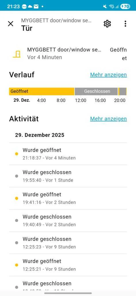 Details MYGGBETT in Home Assistant 3
