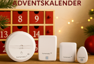 Homematic IP Adventskalender 09.12 Smartes Sensoren-Set für maximale Sicherheit im Smart Home