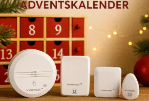 Homematic IP Adventskalender 09.12 Smartes Sensoren-Set für maximale Sicherheit im Smart Home