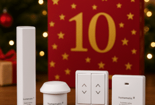 Calendario dell'Avvento Homematic IP 10.12 Vinci un set di ombreggiatura intelligente