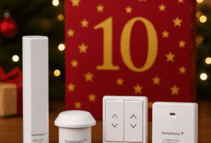 Calendario de Adviento Homematic IP 10.12 Gana un set de sombreado inteligente