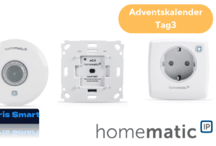 Homematic IP Adventskalender: Smarte Beleuchtungsset an Tag3