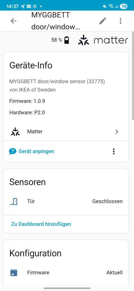 MYGGBETT in Home Assistant 1