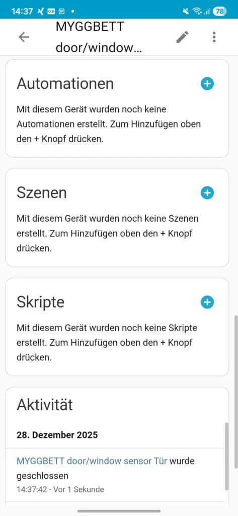 MYGGBETT in Home Assistant 3