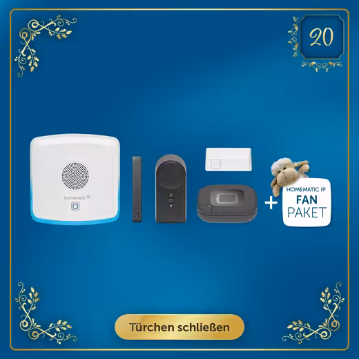 Calendrier de l'Avent Homematic IP 20.12