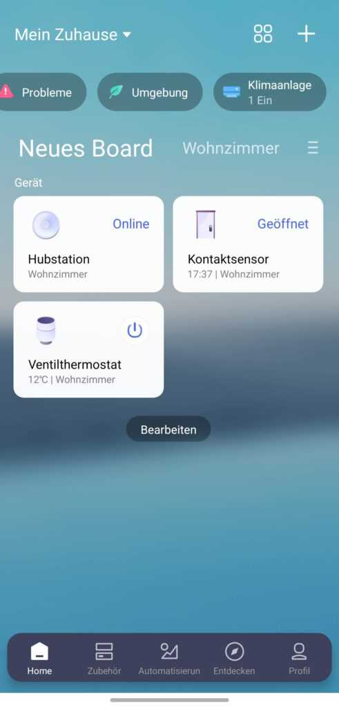Status Geöffnet