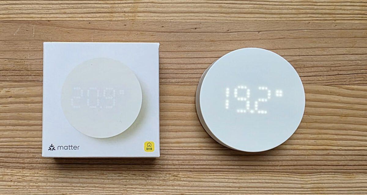 IKEA Timmerflotte im Test: Was kann der Matter Sensor?, Timmerflotte Ansicht von vorne,