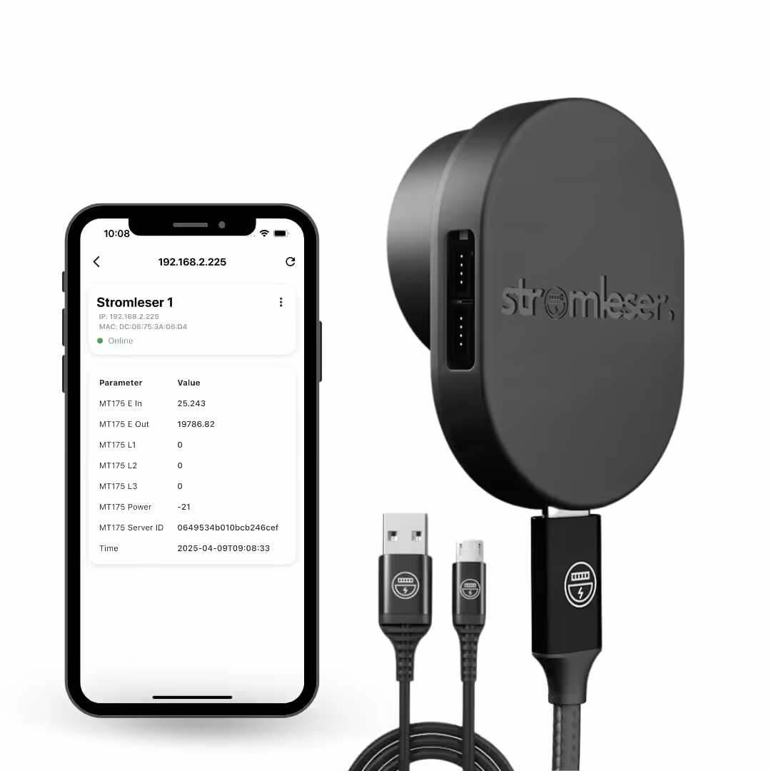 Lecteur de compteur intelligent Wi-Fi avec tête de lecture infrarouge