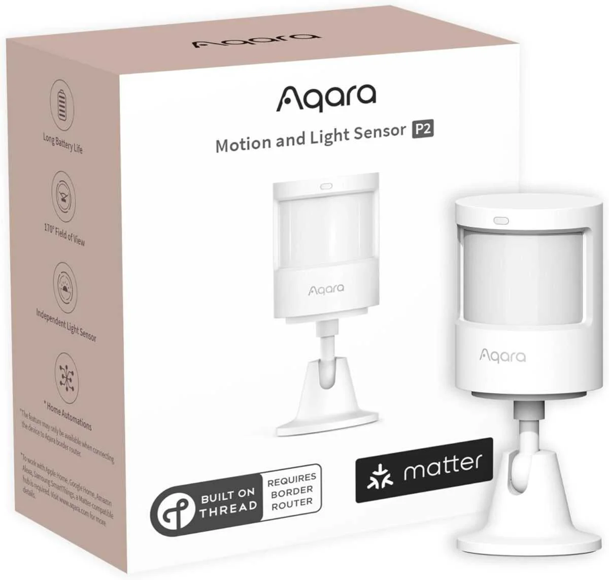 Détecteur de mouvement et capteur de lumière P2 Aqara