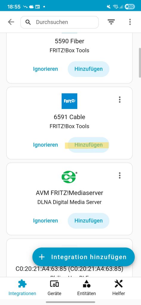 Home Assistant FRITZ!Smart Energy 250 1