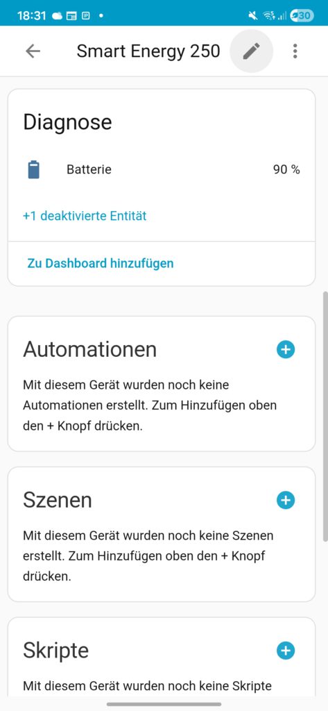 Home Assistant FRITZ!Smart Energy 250 5