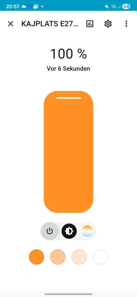 KAJPLATS LED-Leuchtmittel E27 in Home Assistant 2