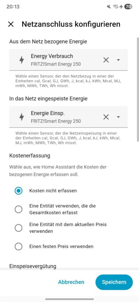Home Assistant FRITZ!Smart Energy 250 4