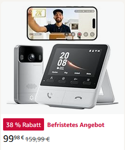 SwitchBot WLAN Türklingel mit Kamera