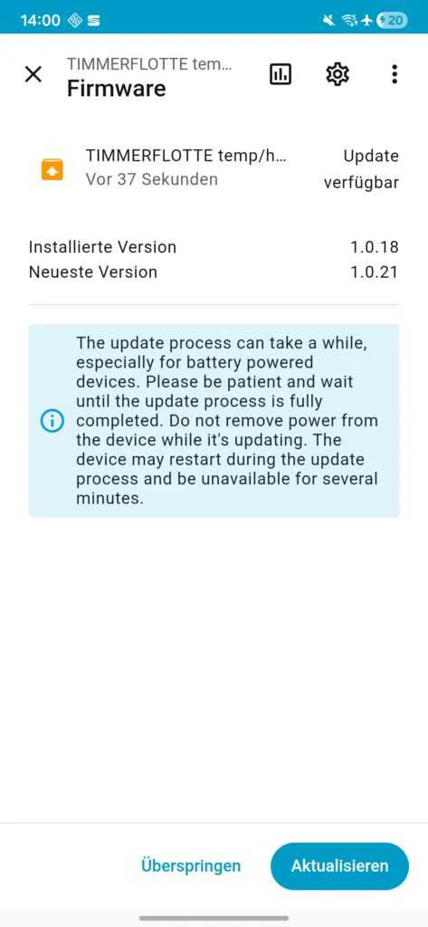 Timmerflotte_update_Home Assistant