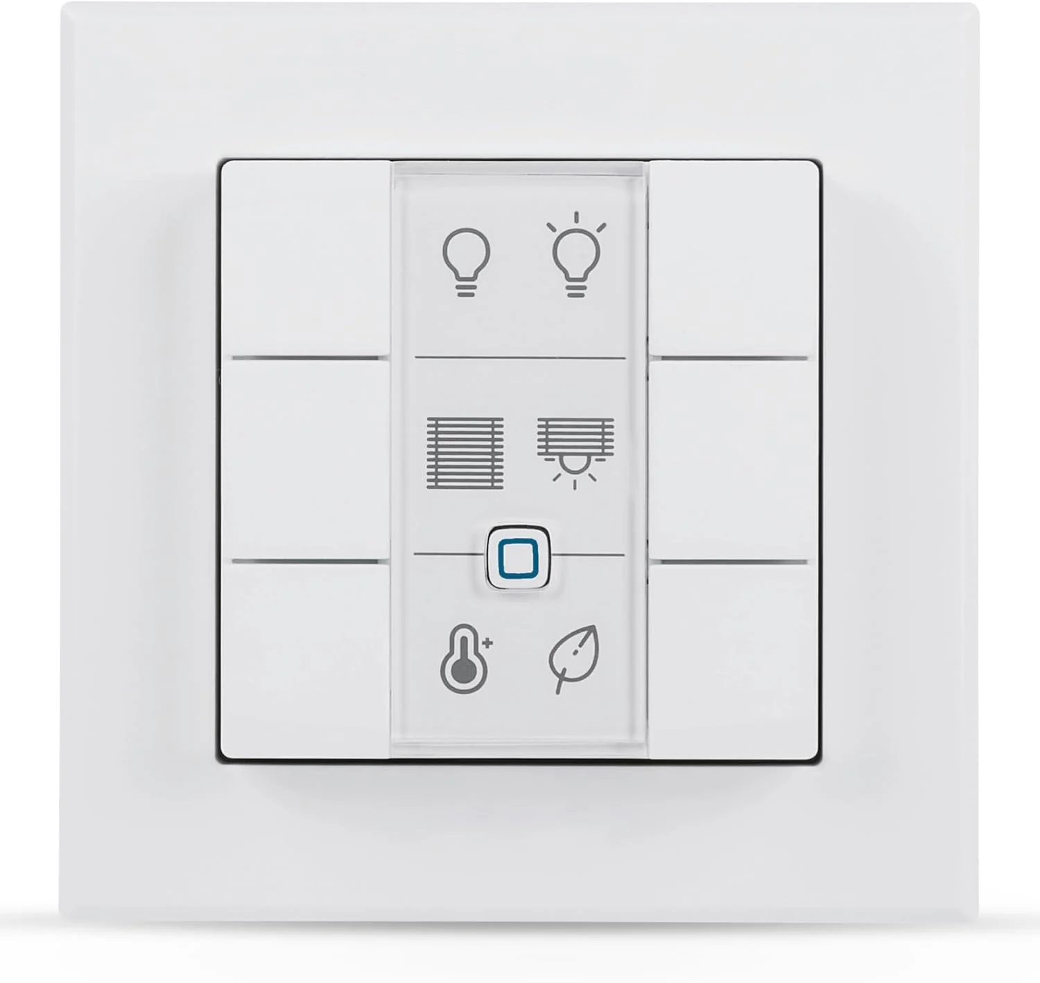 Homematic IP Smart Home Wandtaster – 6-fach Batterie