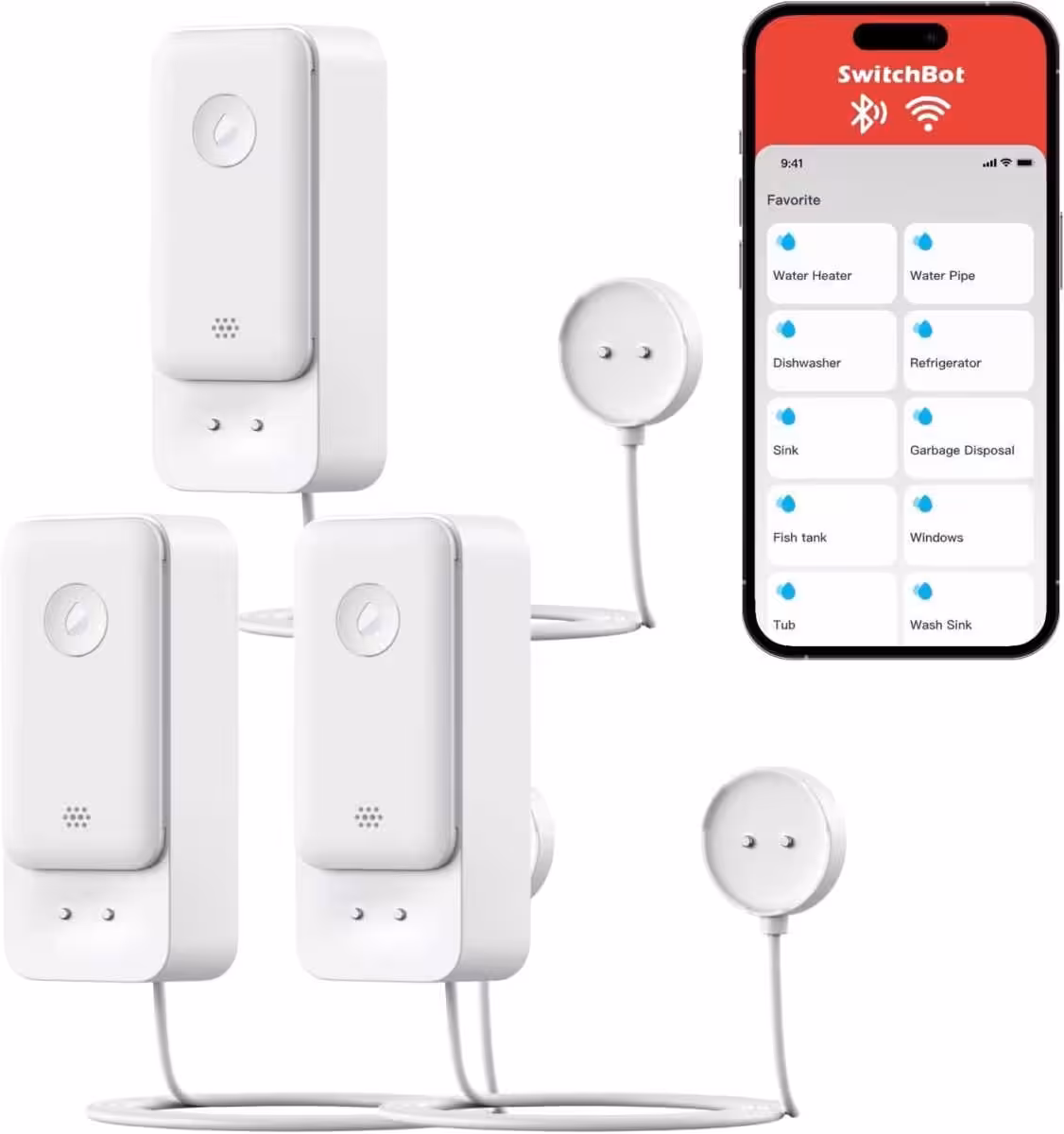 SwitchBot WLAN Wassermelder