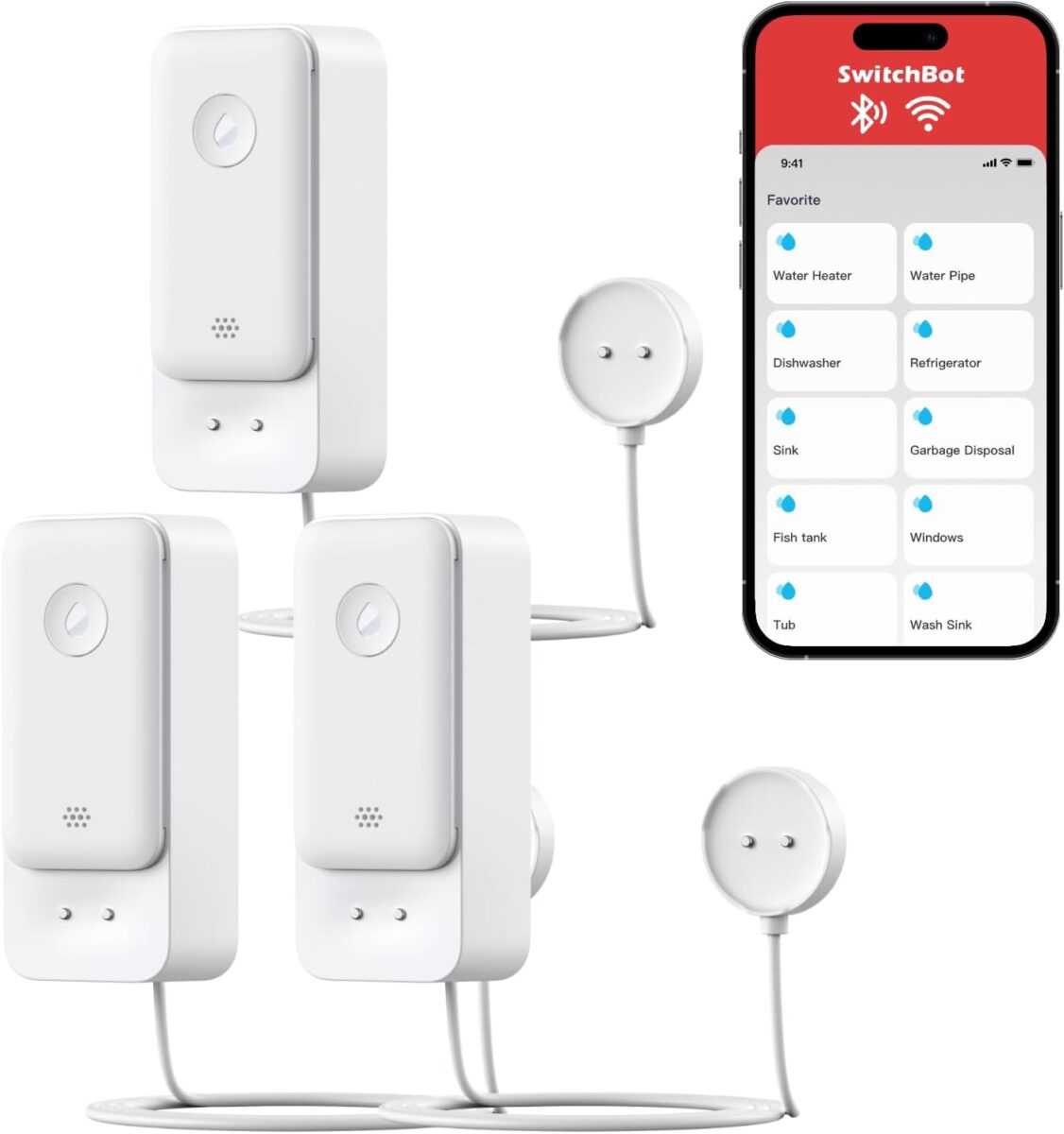 SwitchBot WLAN Wassermelder