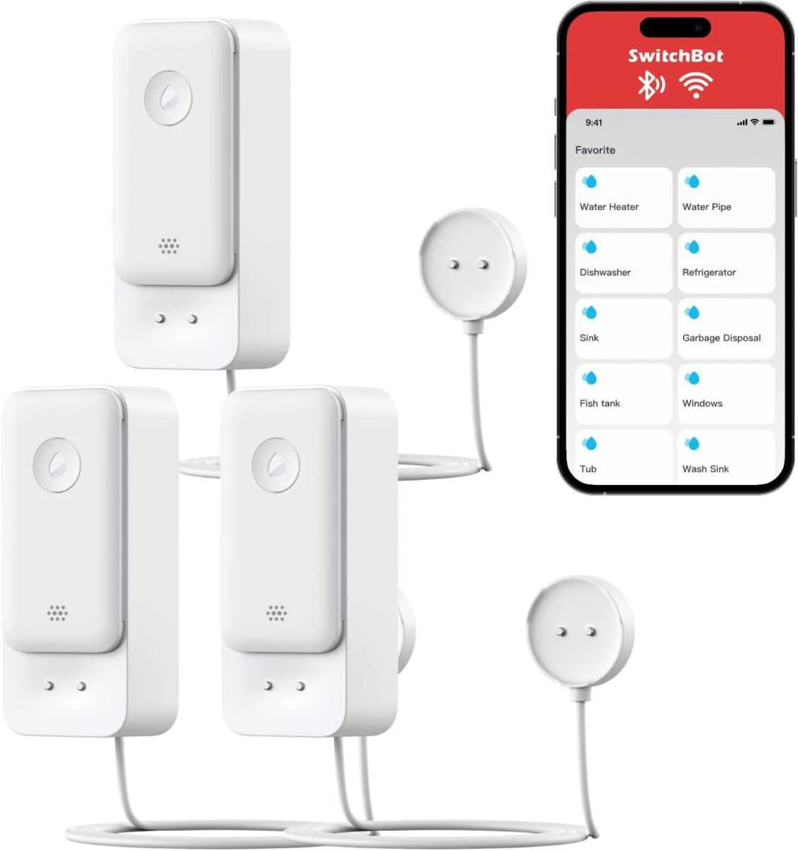 SwitchBot WiFi Water Detector
