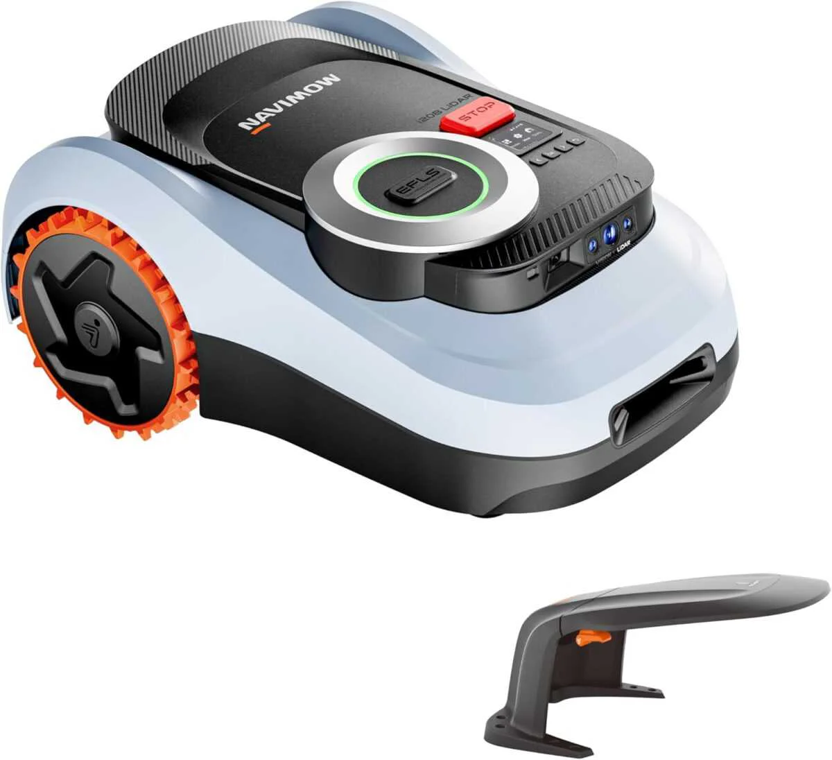 Navimow i208 LiDAR robotic lawnmower without boundary wire for 800 m² with garage M
