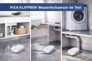 Klein, schlau, Matter-fähig – IKEAs neuer KLIPPBOK Wasserlecksensor