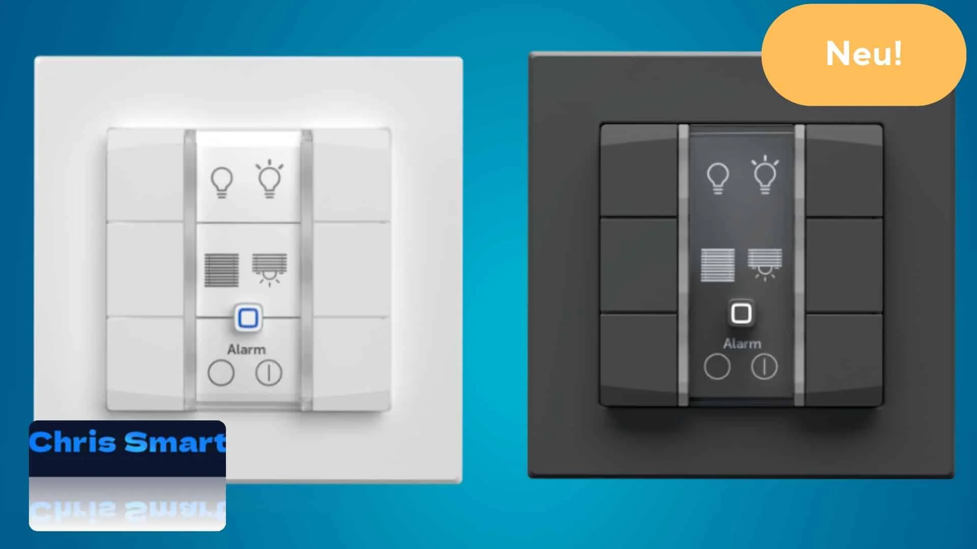 Neu Homematic IP Wandtaster – 6-fach, 230 V der neue Lichtschalter