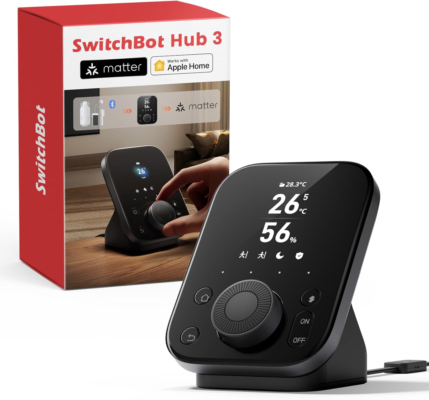 SwitchBot Hub 3, Smart Home Hub mit Matter