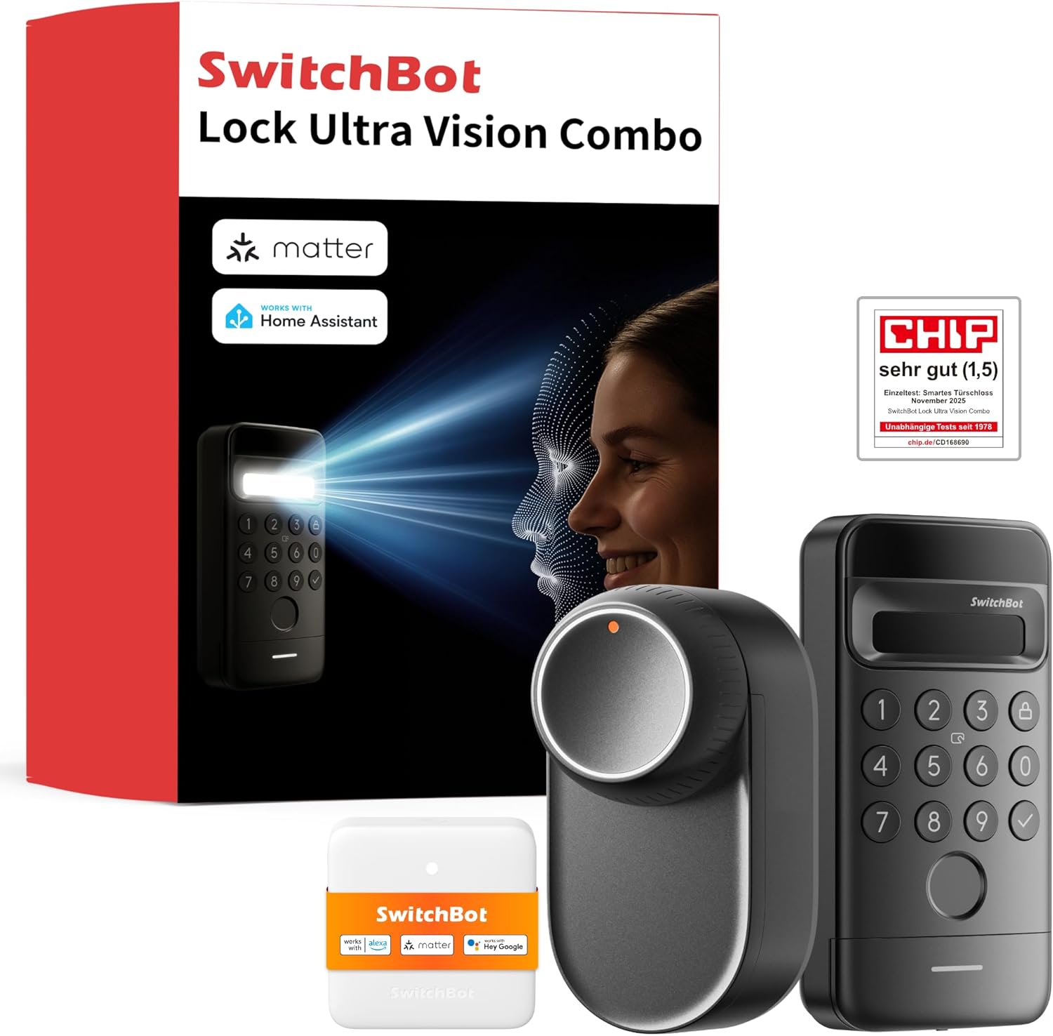 SwitchBot WLAN Smart Lock Ultra mit Keypad