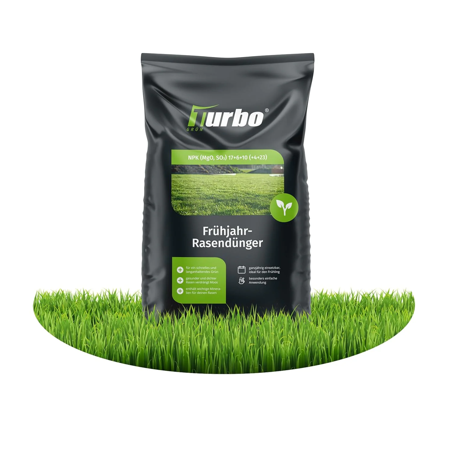 Engrais pour gazon Turbogrün Printemps 20 kg