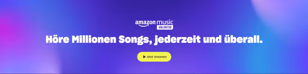 Amazon Music Unlimited testen