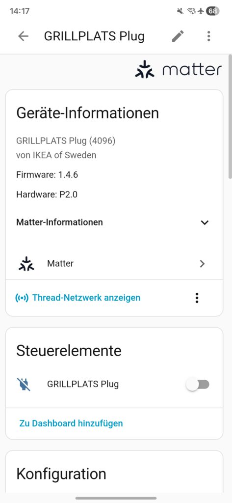 IKEA GRILLPLATS in Home Assistant 1