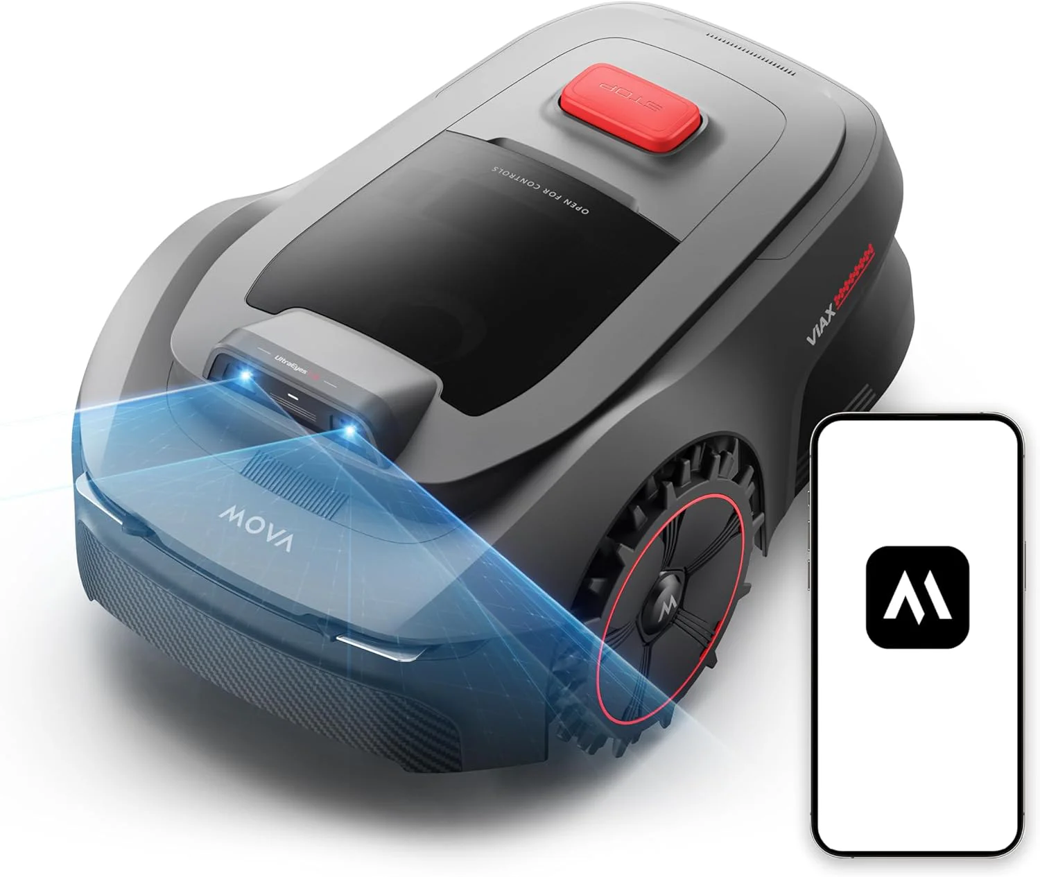 MOVA ViAX 250 robotic lawnmower without boundary wire