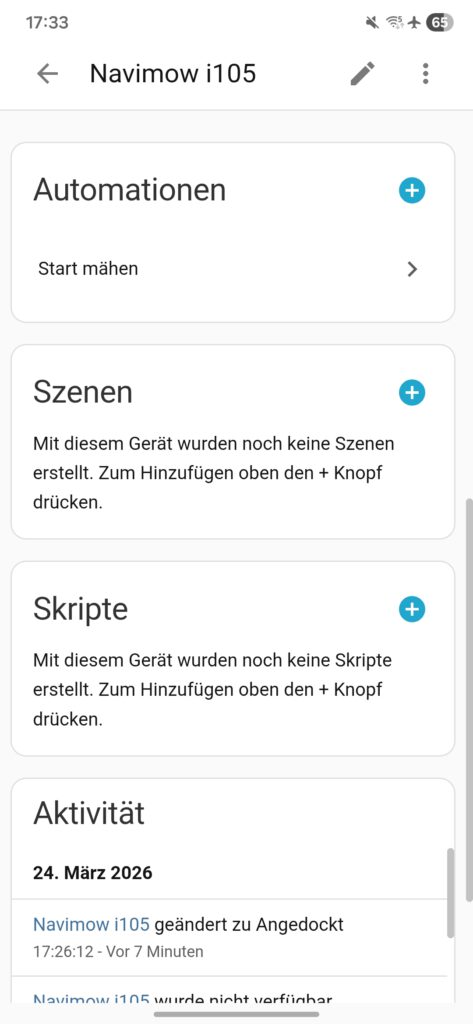 Navimow Home Assistant 5