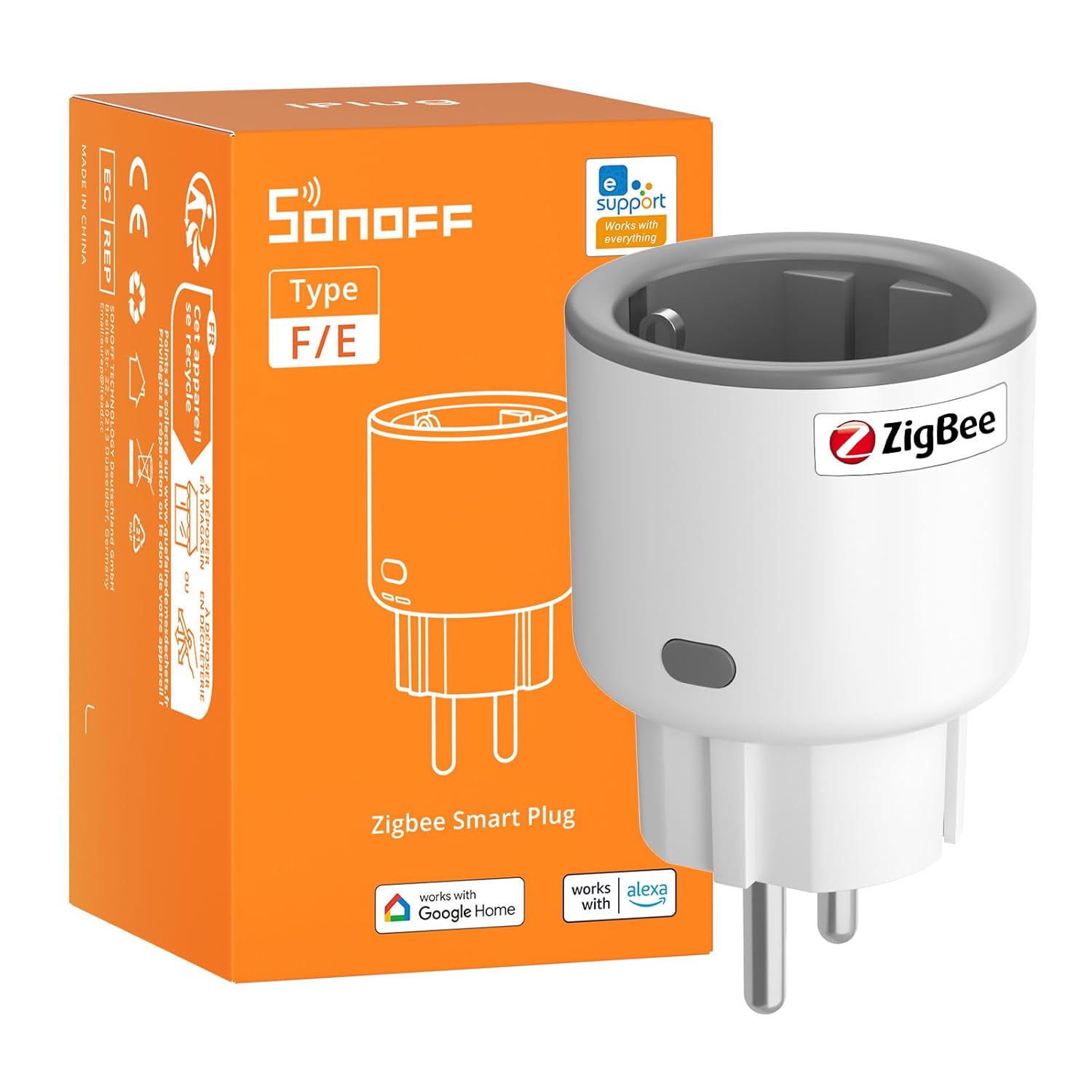 SONOFF S60ZBTPF Zigbee Steckdose